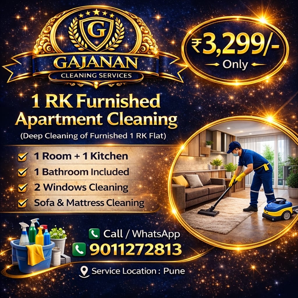Premium 1 RK Furnished Cleaning