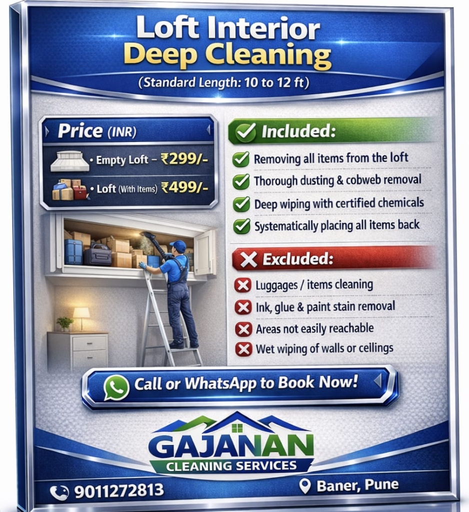 Loft Interior Cleaning