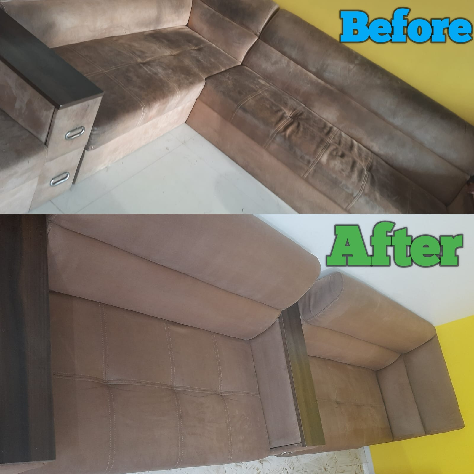 Sofa Deep Cleaning Stain Removal