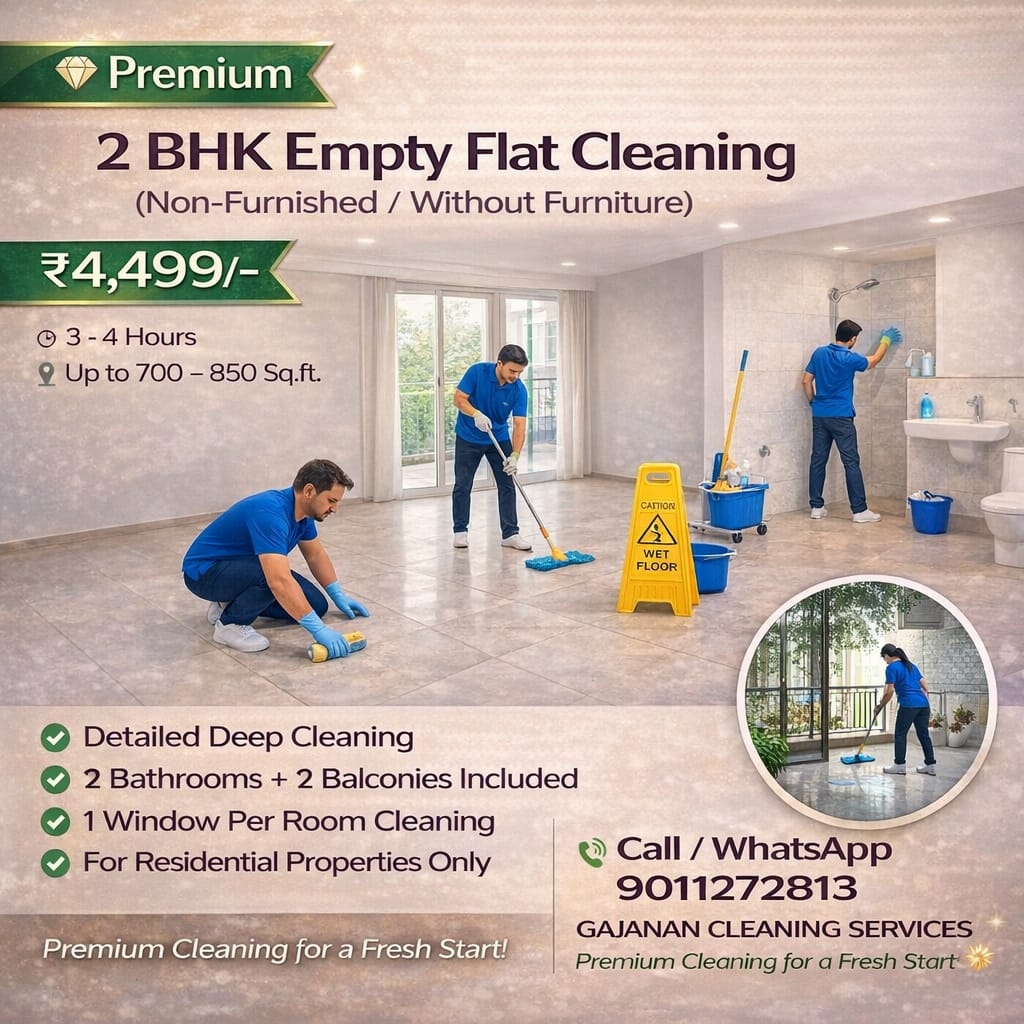 Unfurniture Apartment Cleaning
